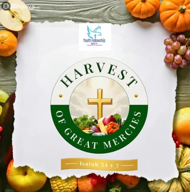 2026 Youth Fellowship Harvest cover