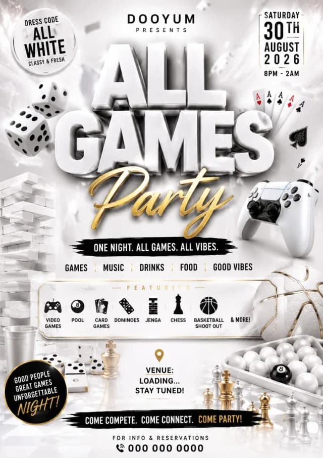 All Games Party cover
