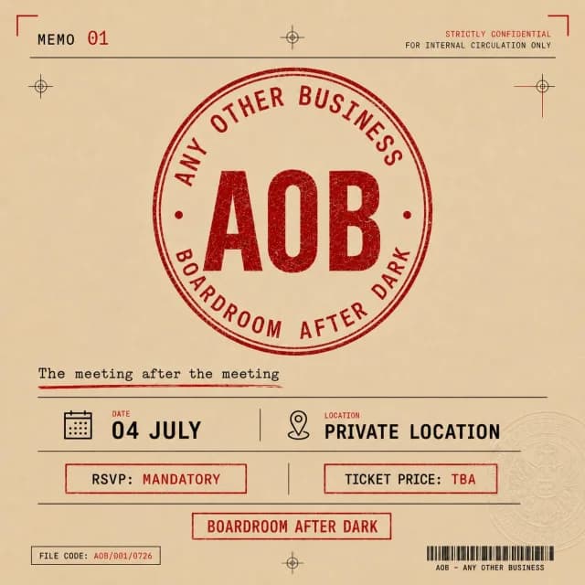 Any Other Business cover