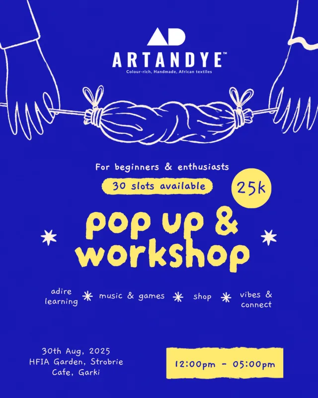 ArtandDye Pop Up & Workshop cover