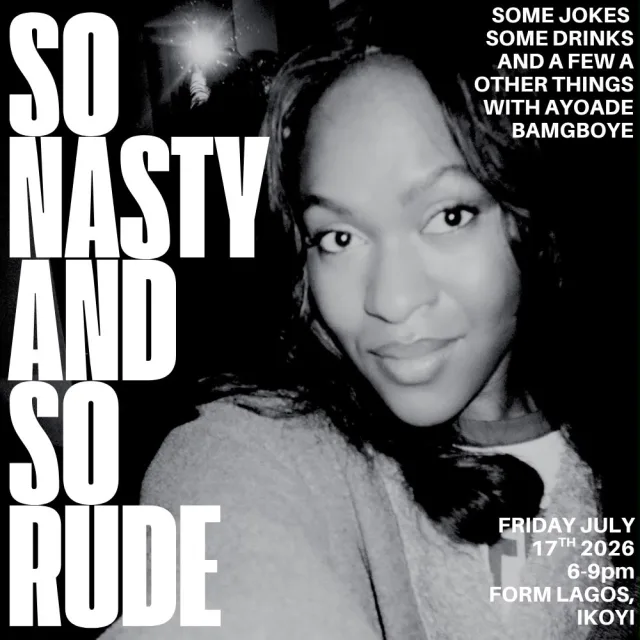 Ayoade Bamgboye: So Nasty & So Rude cover