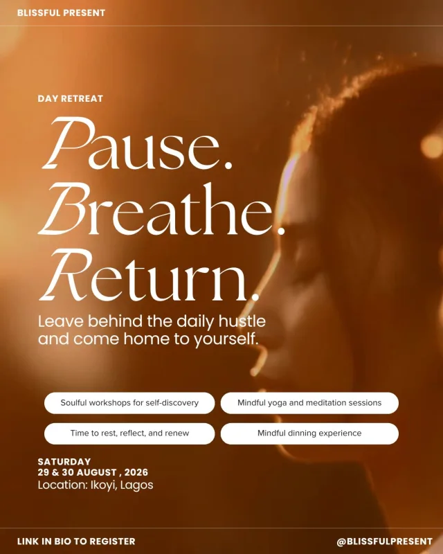 Blissful Present Day Retreat cover