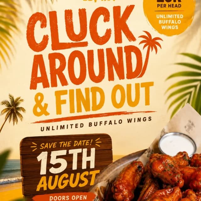 CLUCK AROUND AND FIND OUT cover