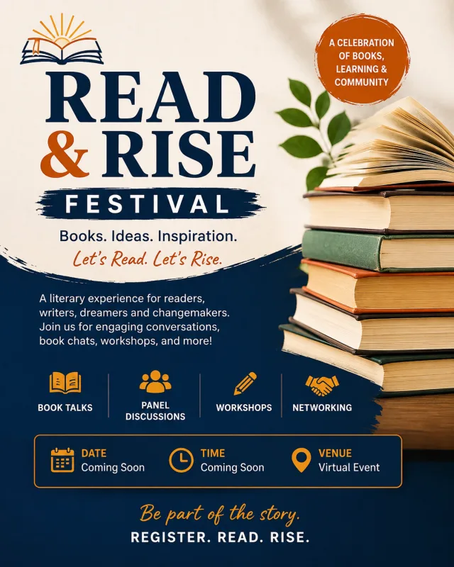 (copy) (copy) Read & Rise Festival. 📚✨ cover