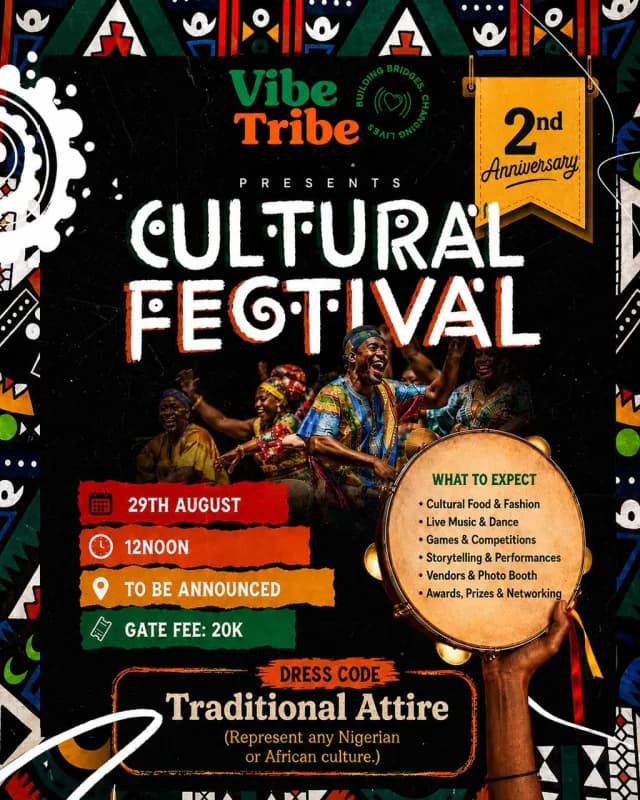 Cultural Festival (2nd Anniversary) cover