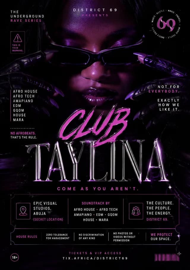 District 69: Klub Taylina cover