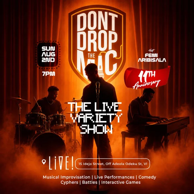 DON'T DROP THE MIC: 11th Anniversary cover