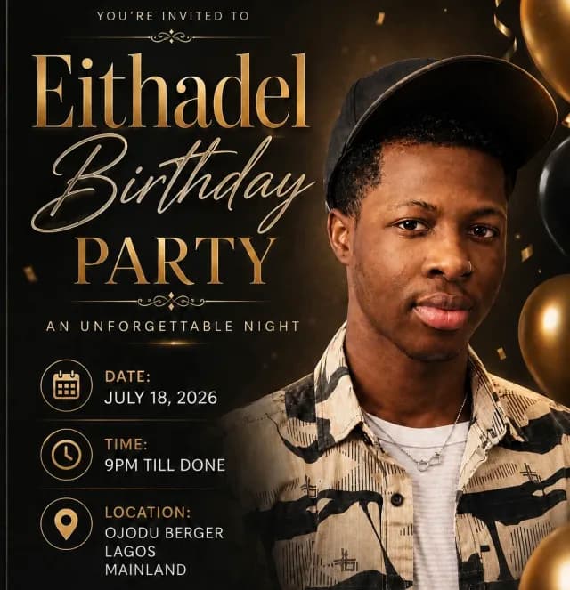 EITHADEL BIRTHDAY PARTY 🥳 cover