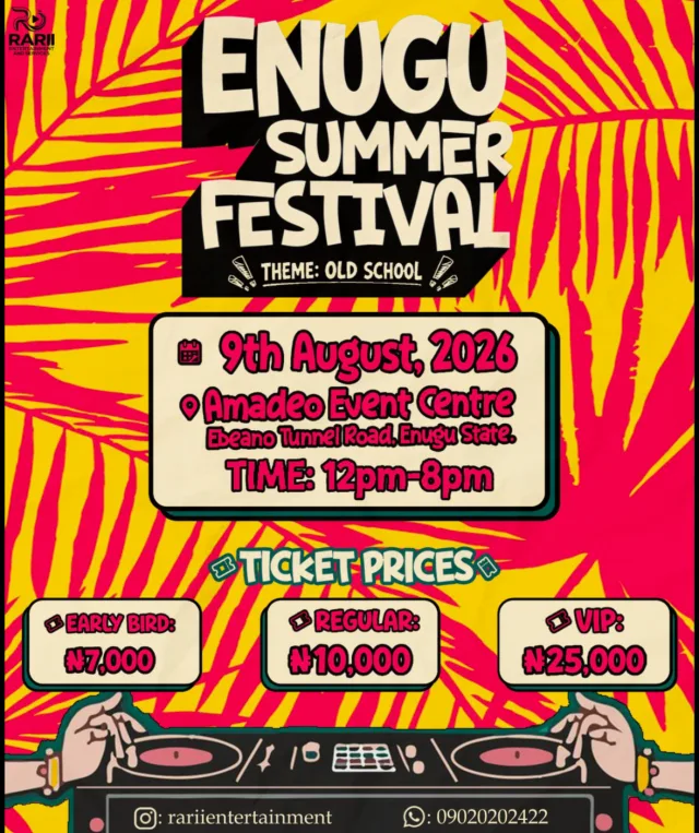 Enugu Summer Festival cover