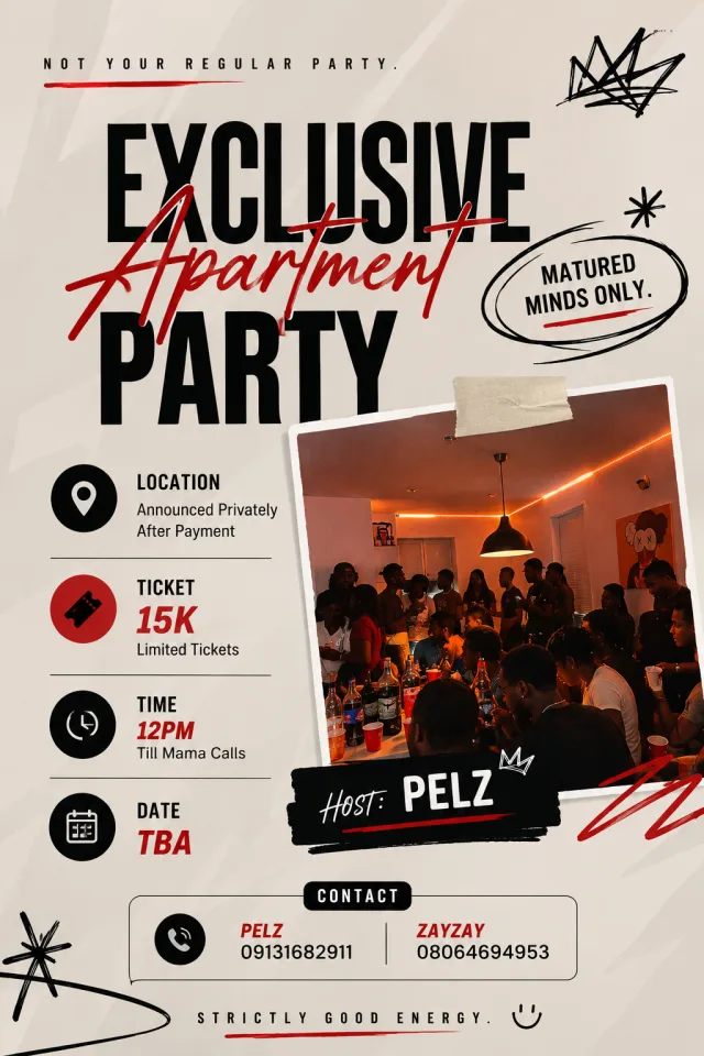 Exclusive Apartment Party cover
