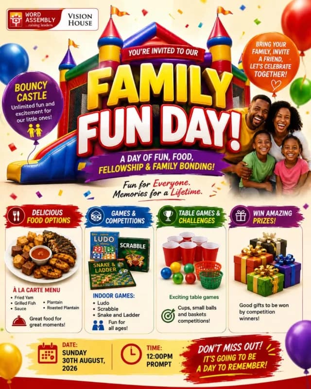 FAMILY FUN DAY cover