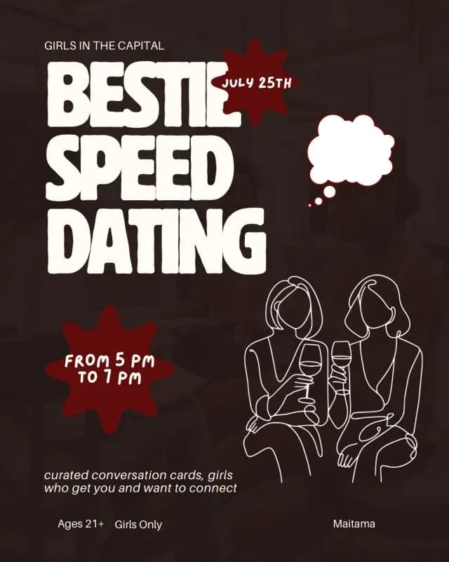 Friendship Speed Dating cover