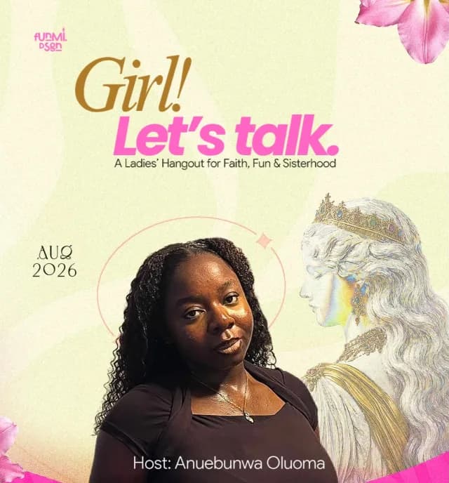 Girl Let’s Talk 2026 cover