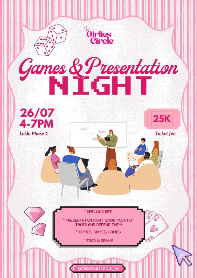 Girls Games Night cover