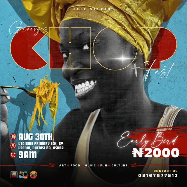 Groovy’s Chop Chop Festival cover