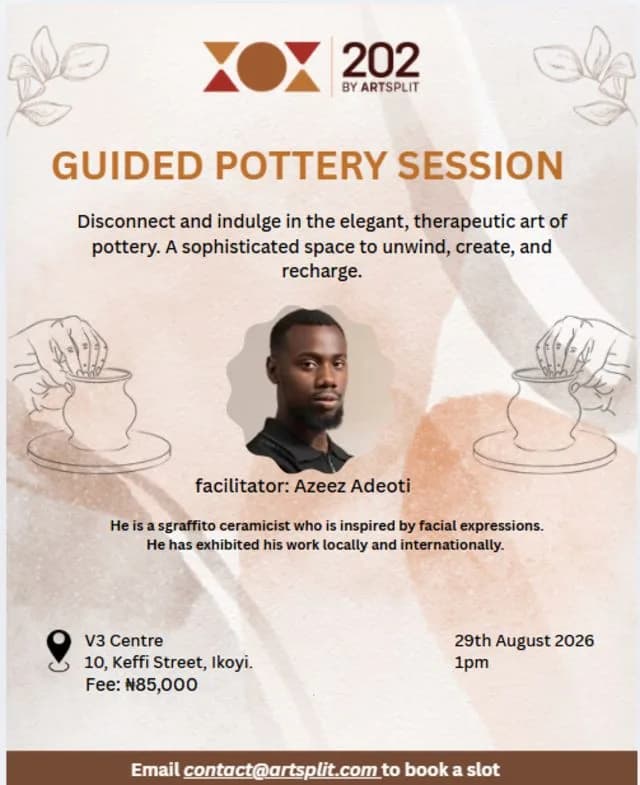 Guided Pottery Session cover