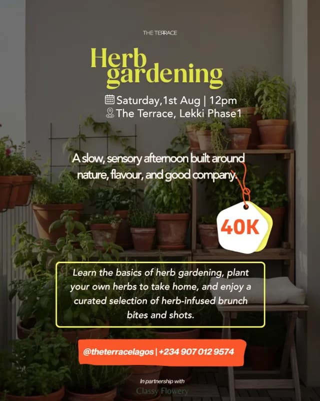 Herb Gardening cover