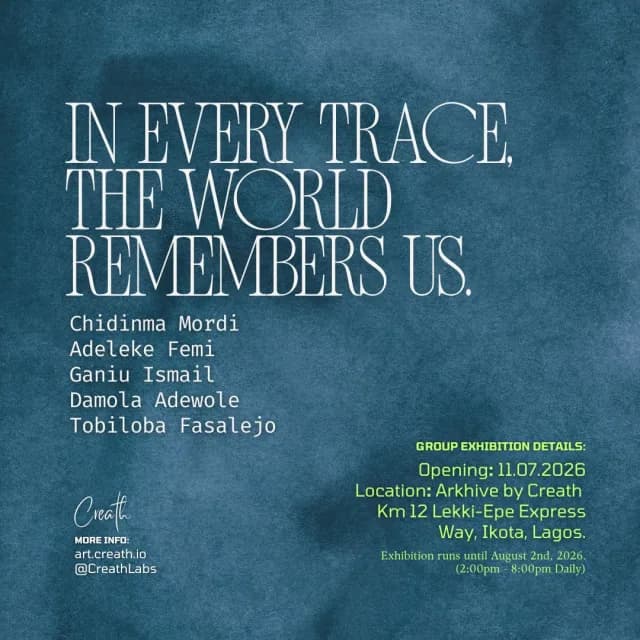 IN EVERY TRACE, The World Remembers Us. cover