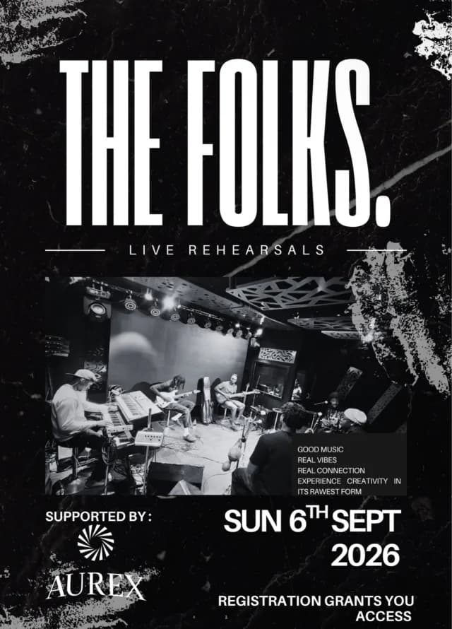 Intimate Live Rehearsals With TheFolks cover