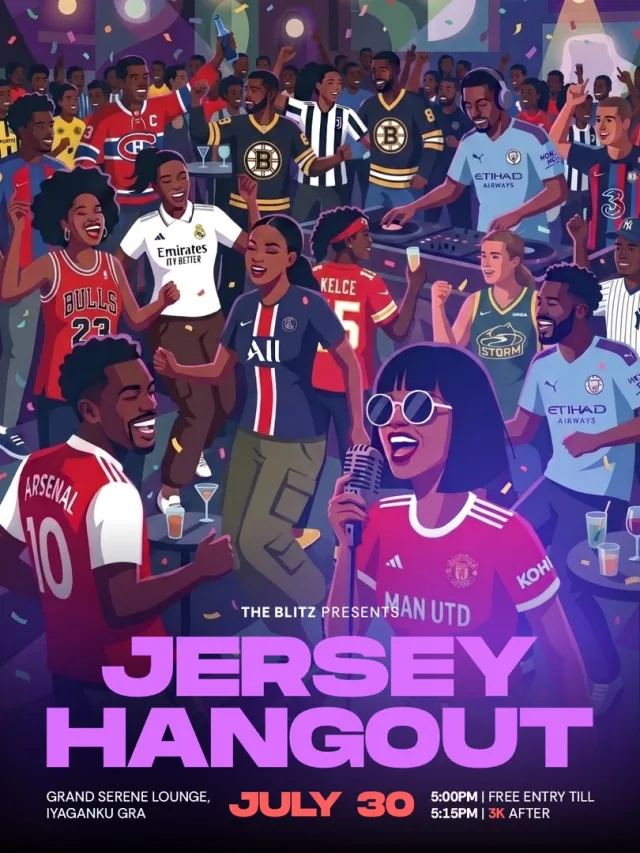 JERSEY HANGOUT- THE BLITZ cover