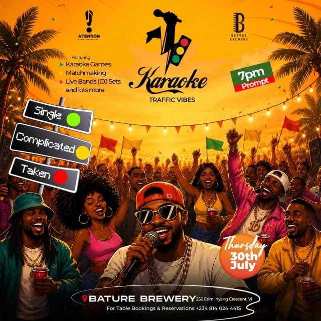 Karaoke Traffic Vibes @ Bature Brewery cover
