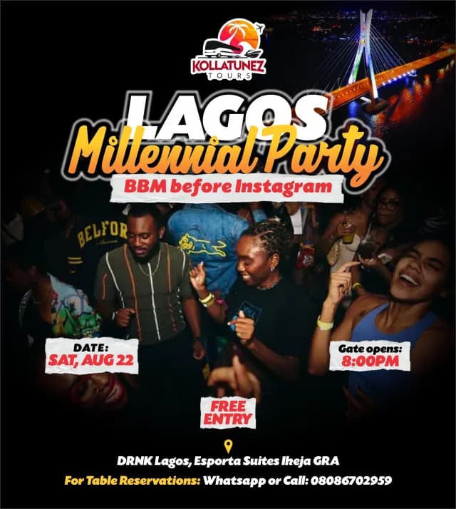 Lagos Millennial Party cover