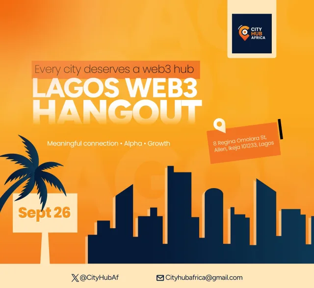 Lagos Web3 Hangout cover