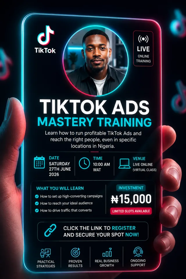 Learn The Real TIKTOK ADS cover
