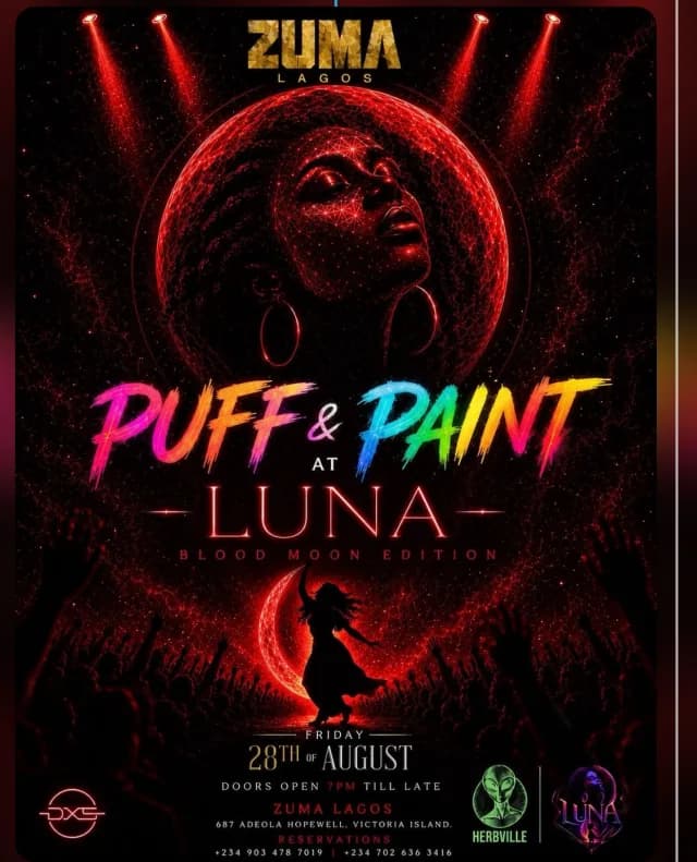 LUNA X PUFF AND PAINT cover