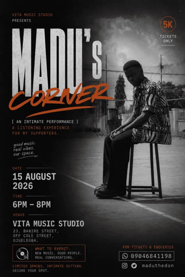 MADU'S Corner cover