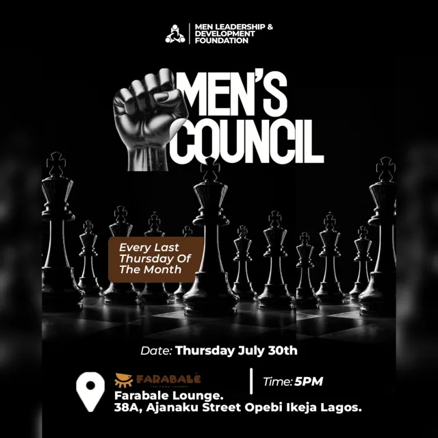 Men's Council | JULY EDITION ♟️ cover