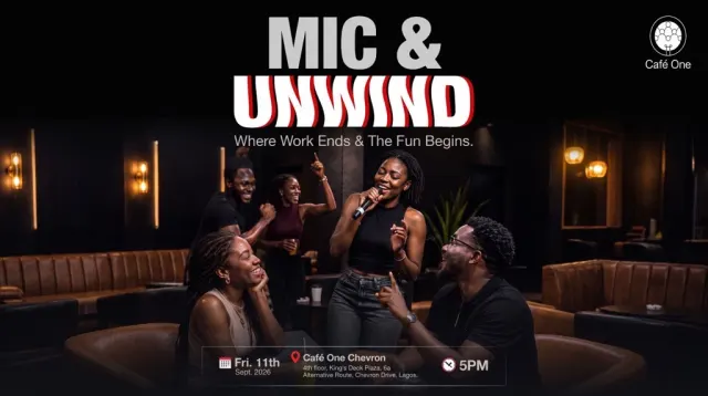 MIC & UNWIND (Cafe One Chevron) cover