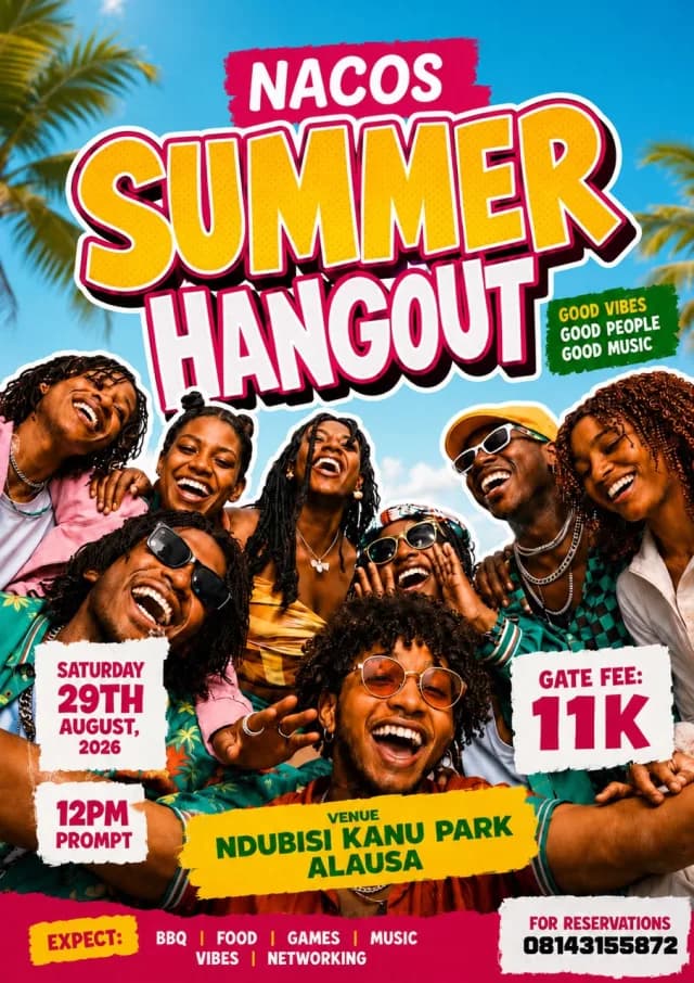 NACOS SUMMER PICNIC cover