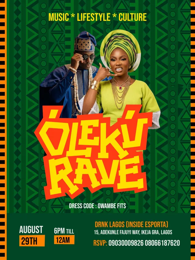 OLEKU RAVE cover