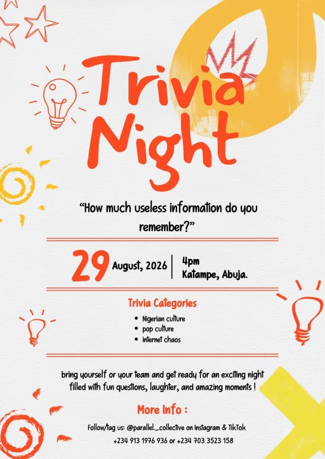 Parallel: Trivia Night cover