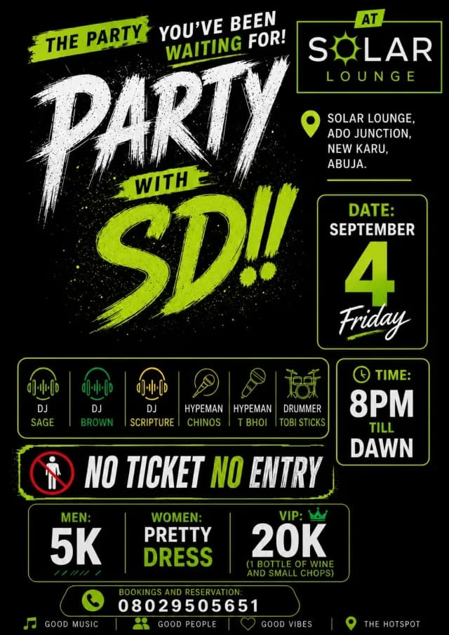 PARTY WITH SD⭐️ cover