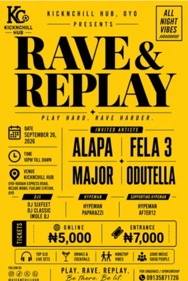 Rave&Replay cover
