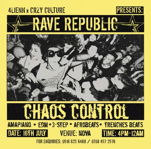 RAVE REPUBLIC (CHAOS CONTROL!) cover