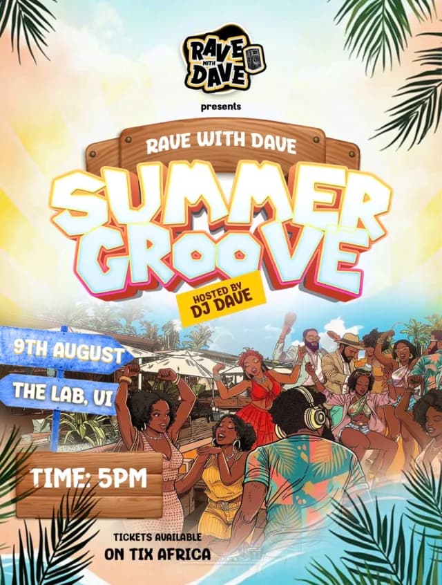 RAVE WITH DAVE (SUMMER GROOVE) cover