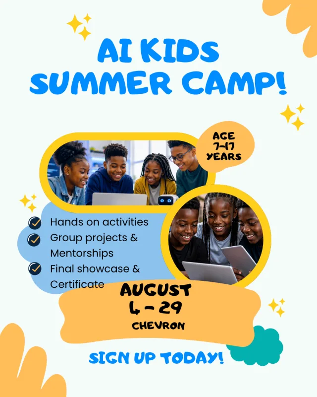 REMOSTART AI SUMMER BOOTCAMP FOR KIDS cover