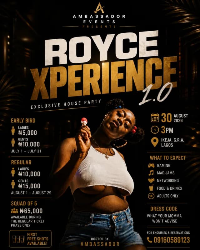 ROYCE XPERIENCE 1.0 cover