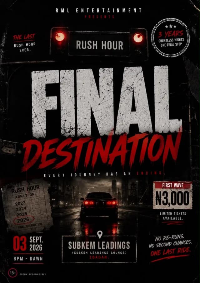 RUSH HOUR3.0-FINAL DESTINATION cover