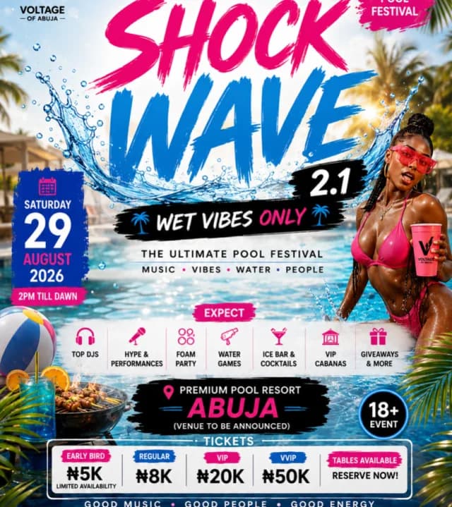 SHOCKWAVE WET VIBES ONLY cover