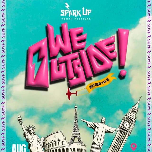 SPARK UP YOUTH FESTIVAL // WE OUTSIDE cover