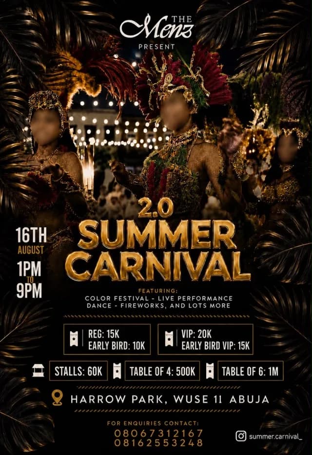 SUMMER CARNIVAL cover