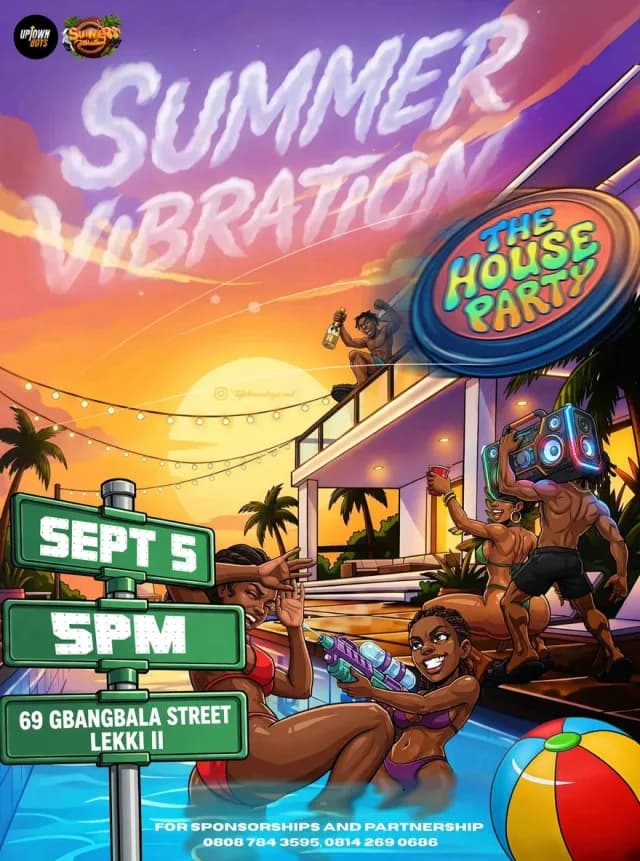 Summer Vibration {House Party} cover