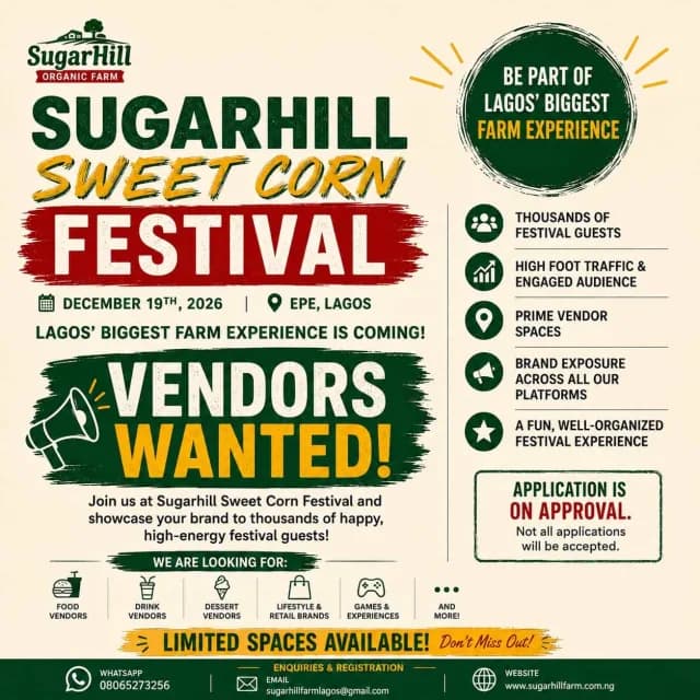 Sweet Corn Festival Epe Lagos cover