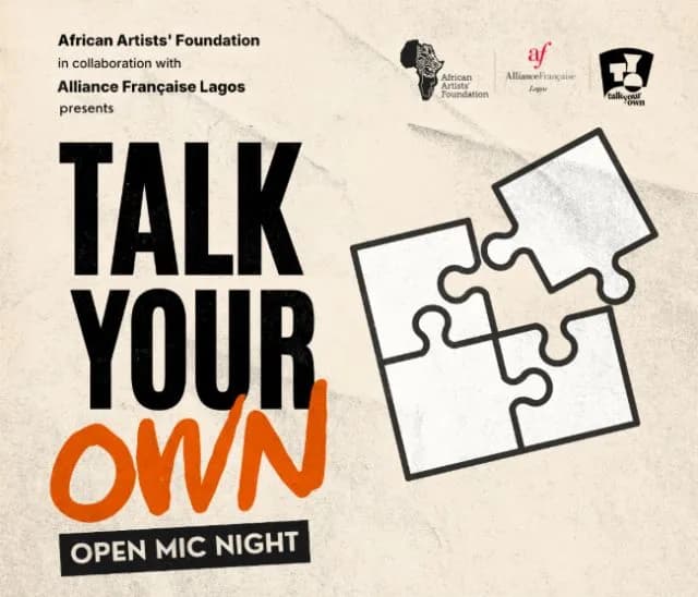 Talk Your Own - Open Mic Night cover