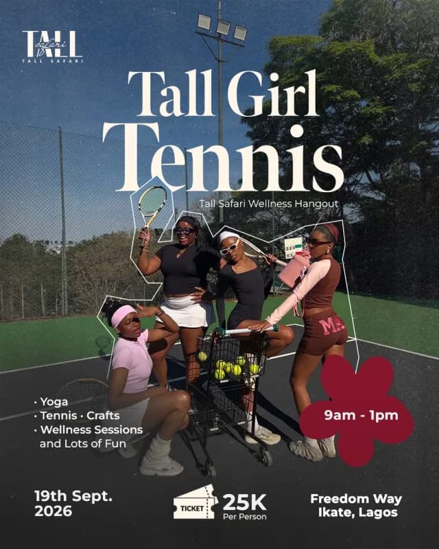 Tall Girl Tennis cover