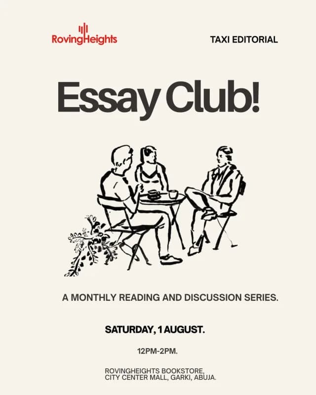 Taxi Essay Club. cover